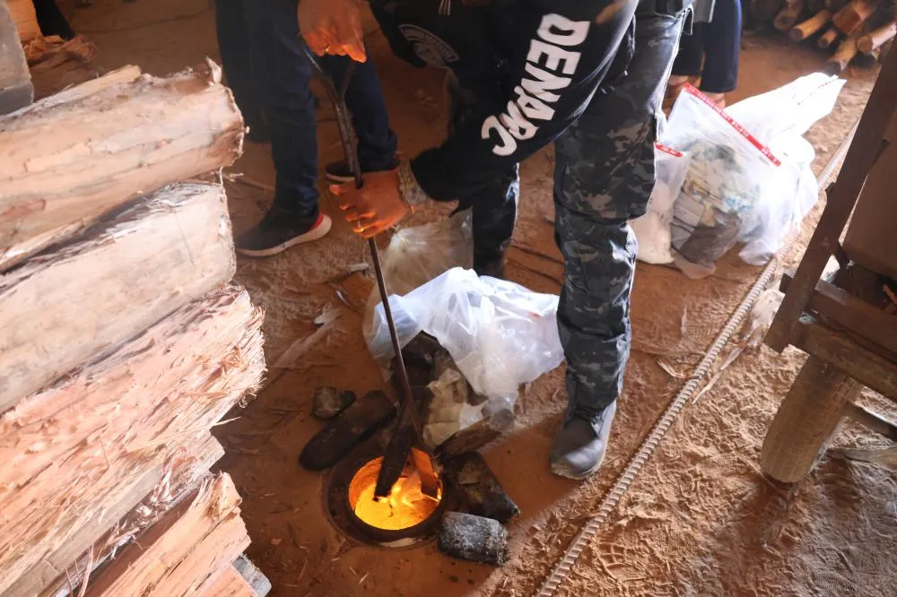 Polícia Civil do Tocantins incinera cerca de 170 kg de drogas apreendidas durante a Operação Narke VI