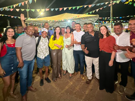 Vereador Balaio prestigia festejo de Santo Antônio de Lisboa no Aureny III