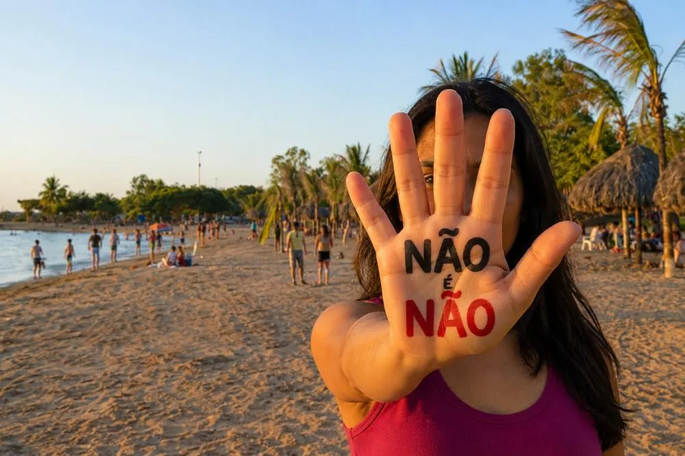 Secretaria Municipal da Mulher promove ação para conscientizar a população