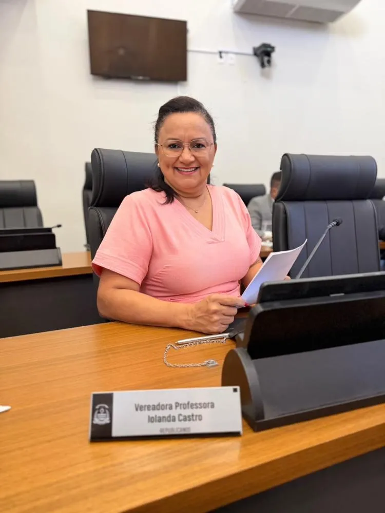 Professora Iolanda Castro, vereadora de Palmas