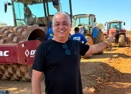 Eudes Assis acompanha avanço das obras da Av. Siqueira Campos e destaca importância da ligação com o Taquari