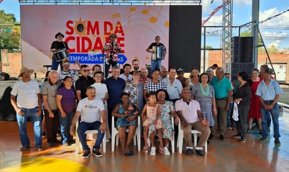 Projeto 'Som da Cidade – Temporada de Férias' promoveu cultura, música, entretenimento e integração entre idosos. Foto: Sedes