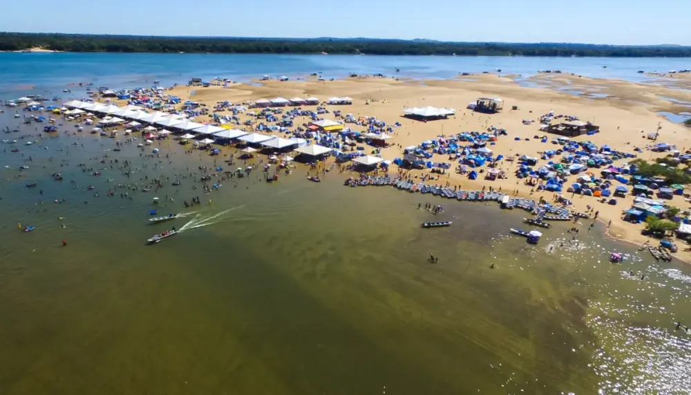 Com o aumento da movimentação nas praias e rios do Tocantins durante o mês de julho, práticas sustentáveis ajudam a preservar os recursos hídricos e a qualidade ambiental desses espaços. Foto: Divulgação/Governo do Tocantins