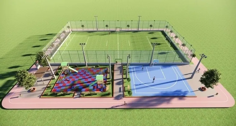 Alex Mascarenhas agradece a construção do Centro Comunitário Esportivo do setor Irmã Dulce