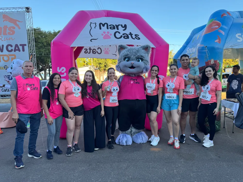MaryCats agradece participação da população na Cats Run e destaca importância do esporte