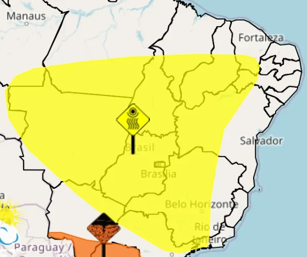 Tocantins entra em alerta; calor e baixa umidade devem marcar os próximos dias