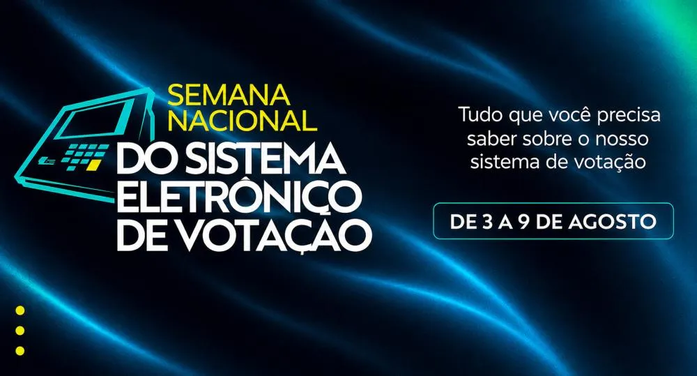 Justiça Eleitoral do Tocantins promove Semana Nacional com informações sobre a urna eletrônica e votação