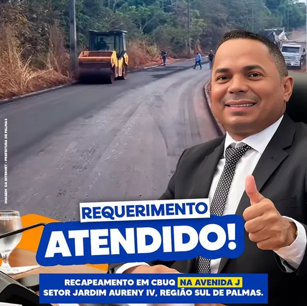Josmundo, vereador de Palmas.