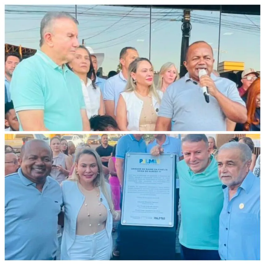 Joatan de Jesus prestigia entrega da USF Vânia do Aureny III, nomeada por lei de autoria do vereador