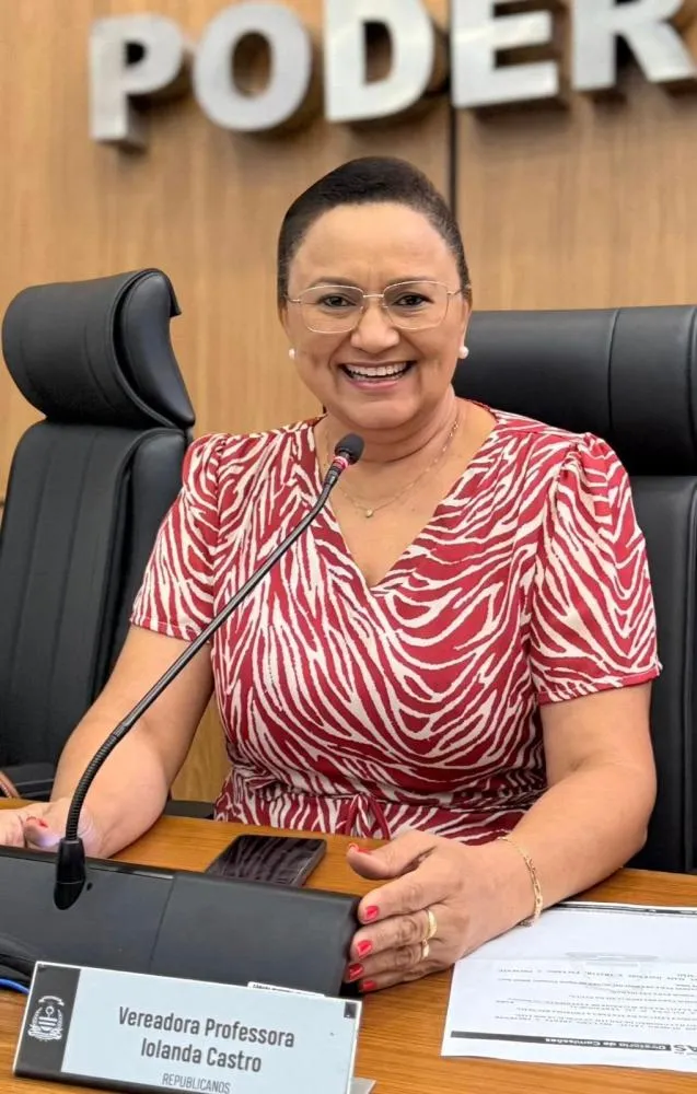 Professora Iolanda Castro, vereadora de Palmas