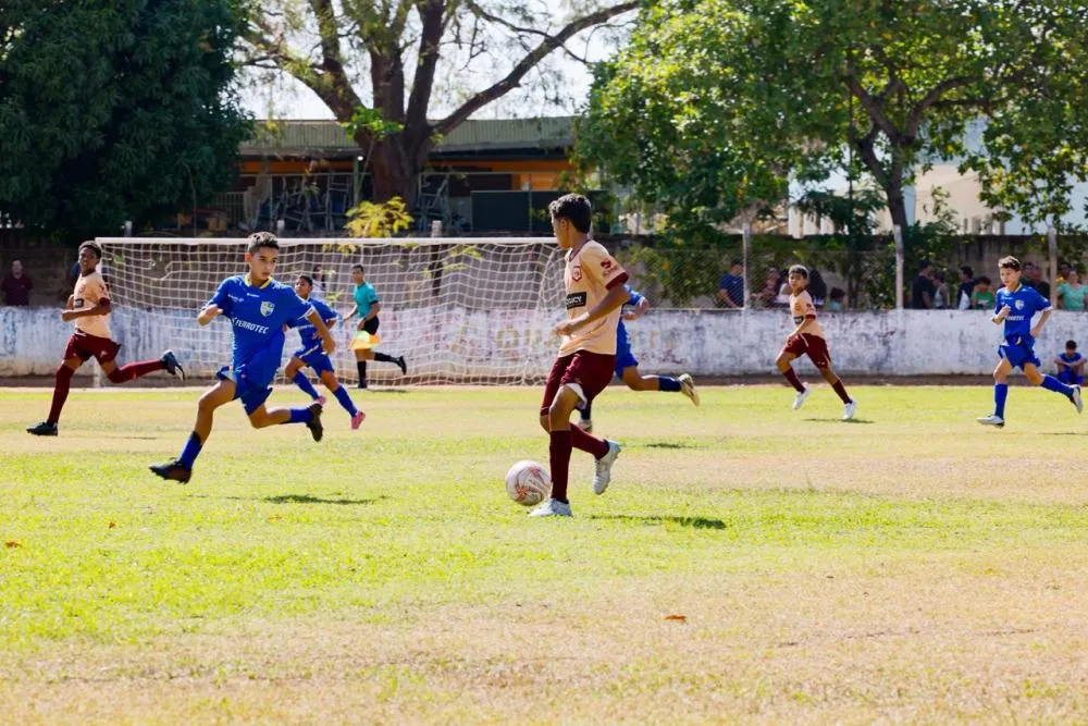 Categorias Sub-11 e Sub-13 fazem os últimos jogos da primeira etapa da Taça. Foto: Regiane Rocha