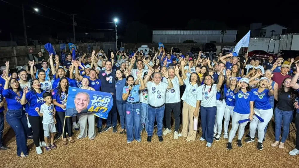 Vanda Monteiro e Jair Farias reúnem apoiadores em grande encontro na região norte de Palmas