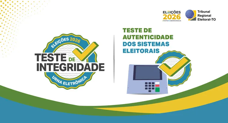 Justiça Eleitoral do Tocantins inicia preparação dos testes de Integridade e Autenticidade para as Eleições 2026