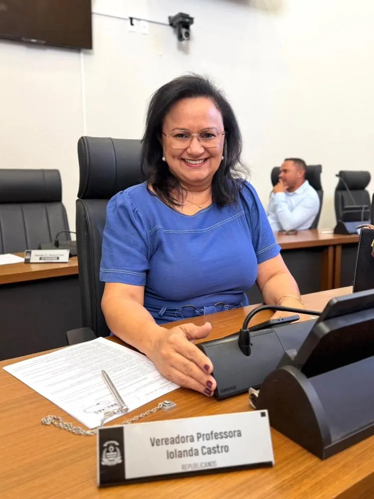 Professora Iolanda Castro, vereadora de Palmas