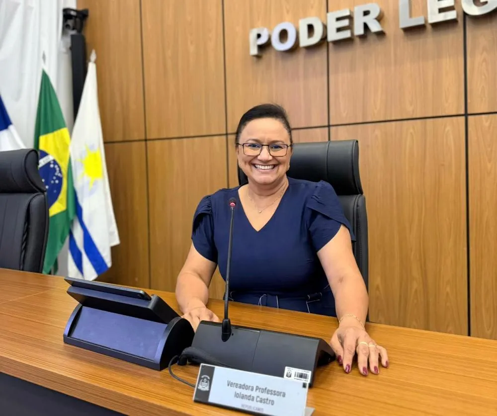 Professora Iolanda Castro, vereadora de Palmas