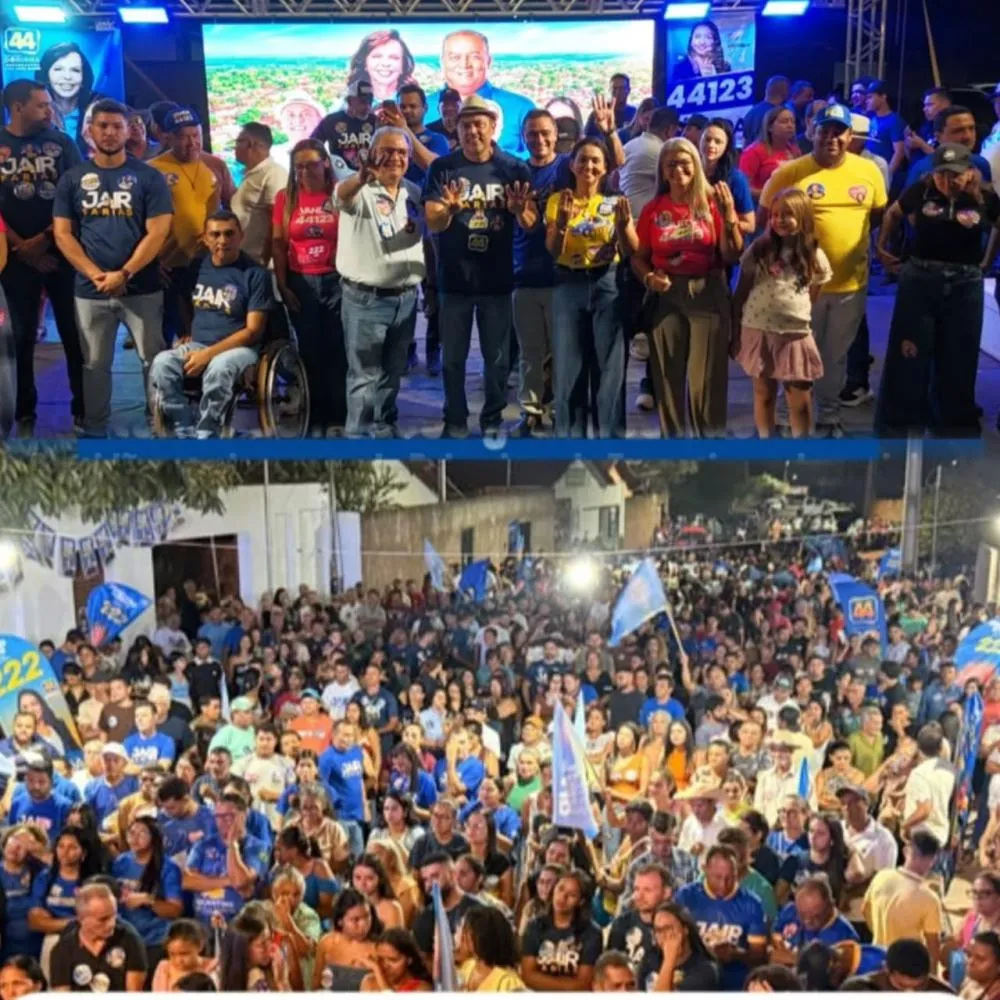 De Palmas a Palmeiras do Tocantins: Vanda Monteiro reúne multidão no interior do Estado