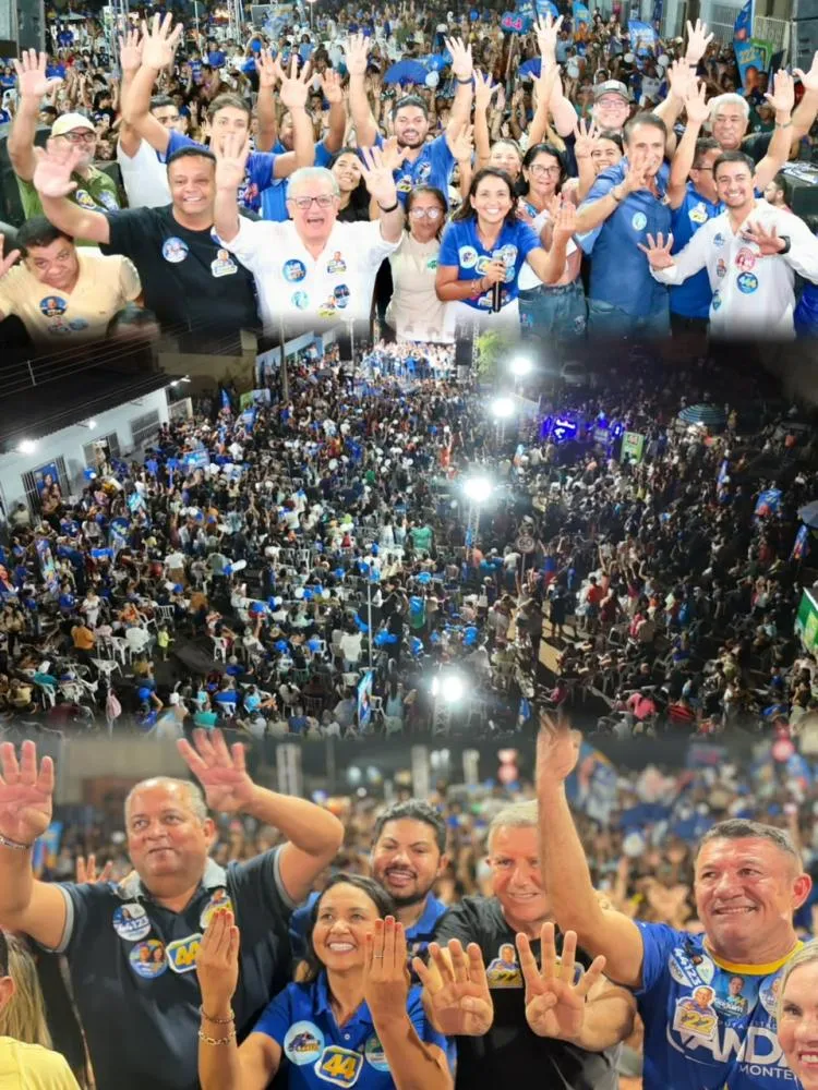 Multidão acompanha Deputada Vanda durante encerramento da campanha na região sul de Palmas