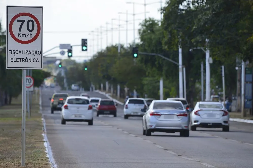 Medidores de velocidade são utilizados na fiscalização eletrônica. Foto: Lia Mara