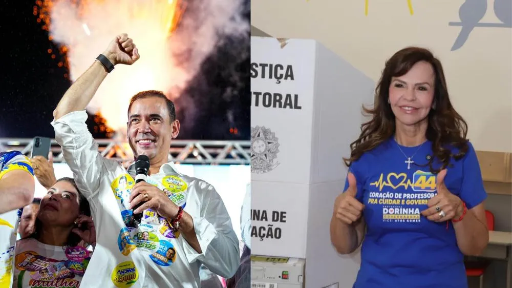 Professora Dorinha e Vicentinho Júnior vão se enfrentar no segundo turno