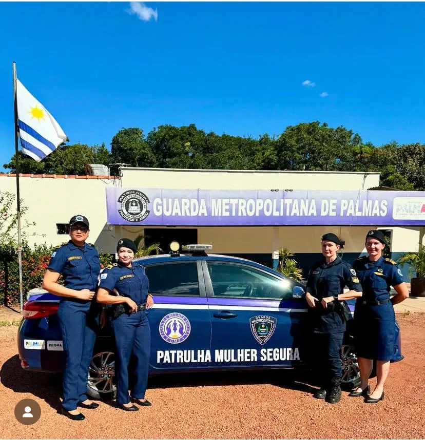 Equipe especializada da Guarda Metropolitana de Palmas.