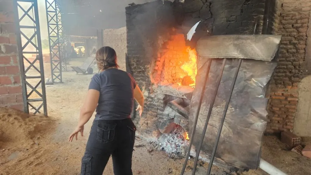 Aproximadamente pouco mais de 100 quilos de substâncias entorpecentes foram destruídas. Foto: Divulgação/PCTO