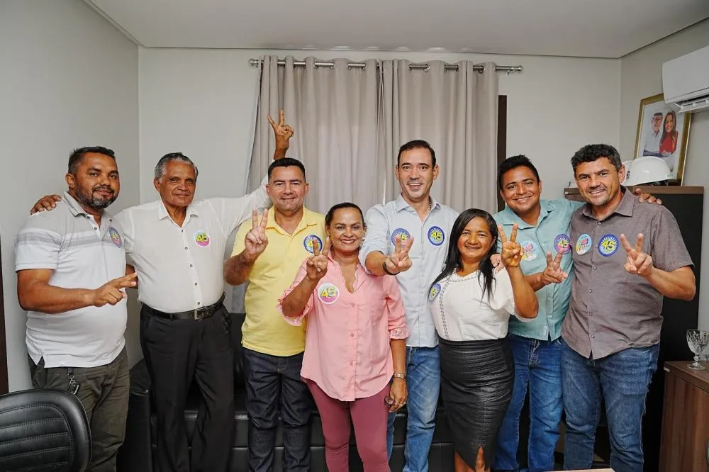 Cresce o número de vereadores que apoiam Vicentinho em Araguatins com adesão de mais três parlamentares