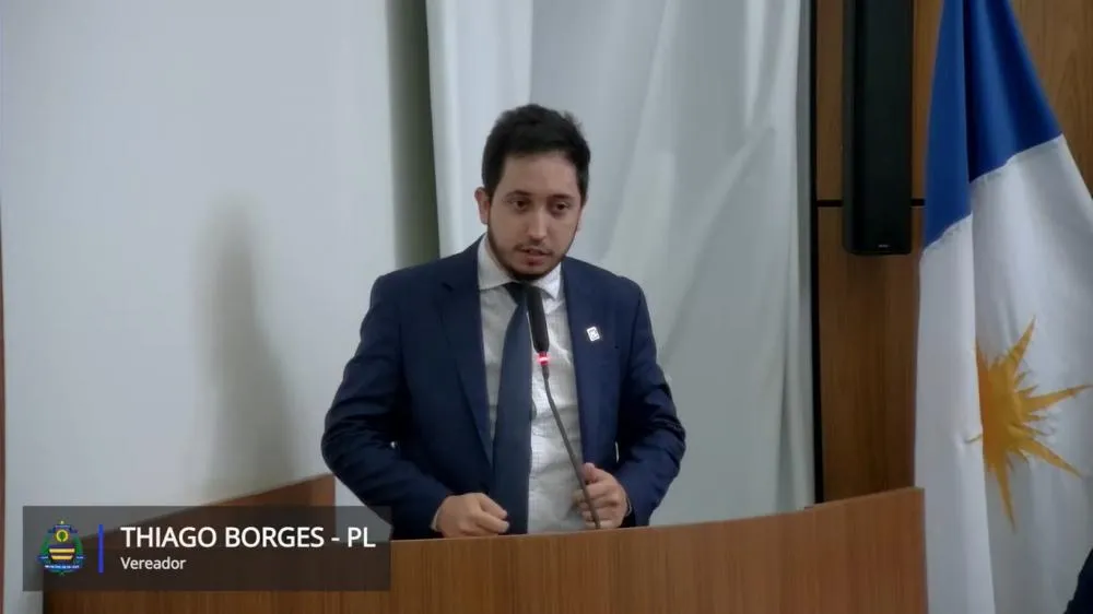 Vereador Thiago Borges dá Boas-Vindas ao Novo Vereador Suplente Pastor Manoel Bomfin