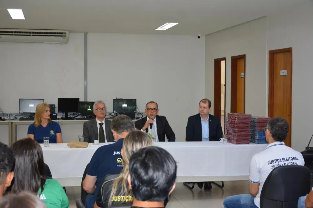 Em cerimônia pública, TRE-TO realiza mais um ato de preparação para 2º turno em Palmas 