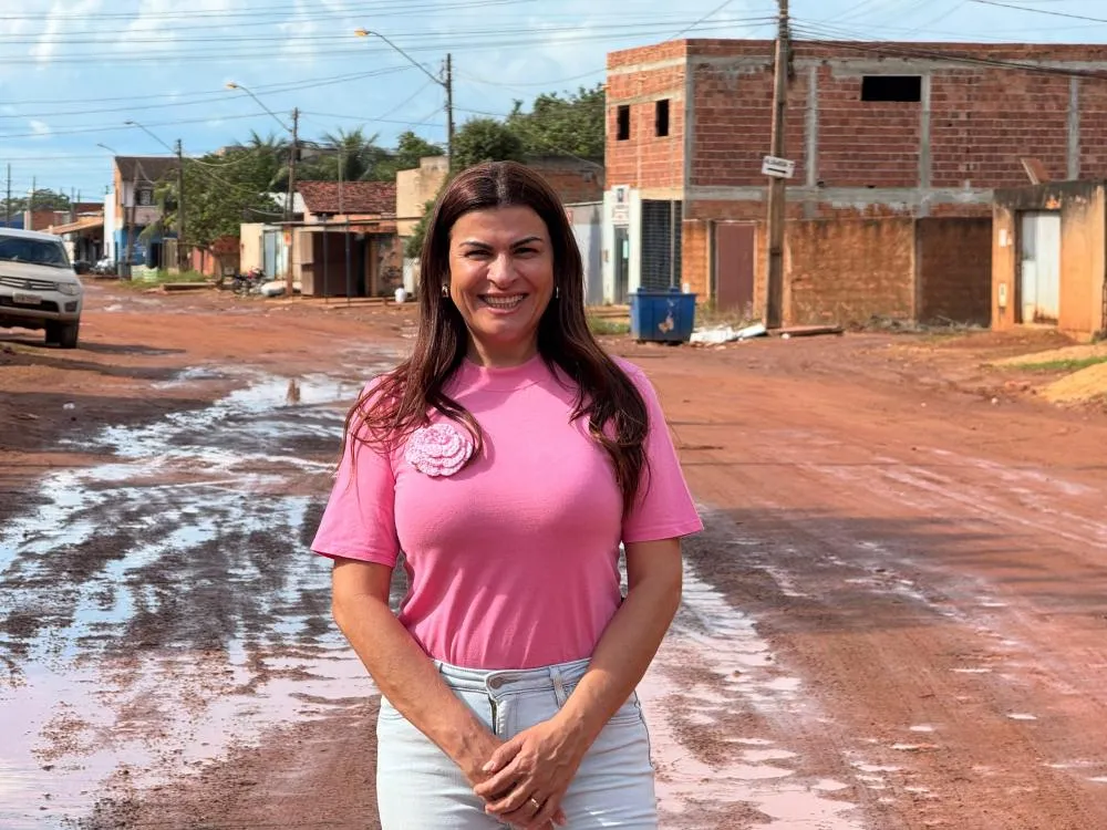 Vereadora Karina Café reforça pedido de pavimentação para o setor Lago Norte em Palmas