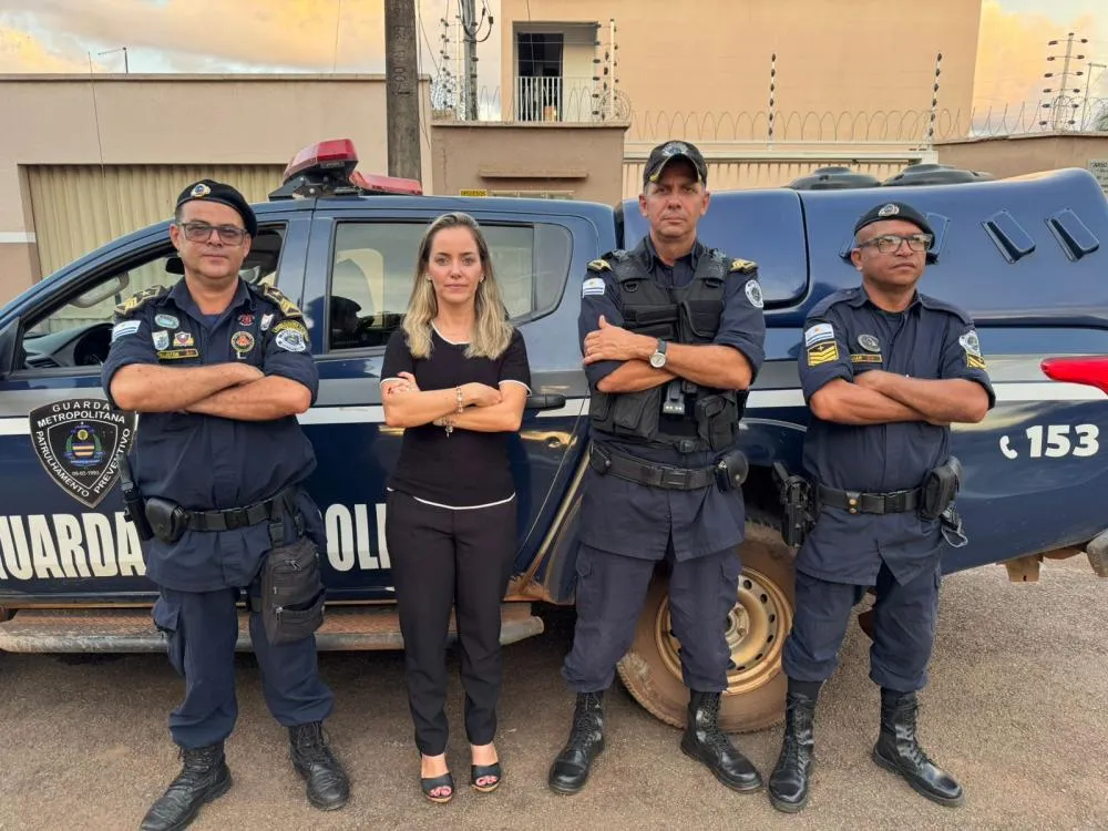Conversa produtiva com a Guarda Metropolitana sobre maus-tratos a animais