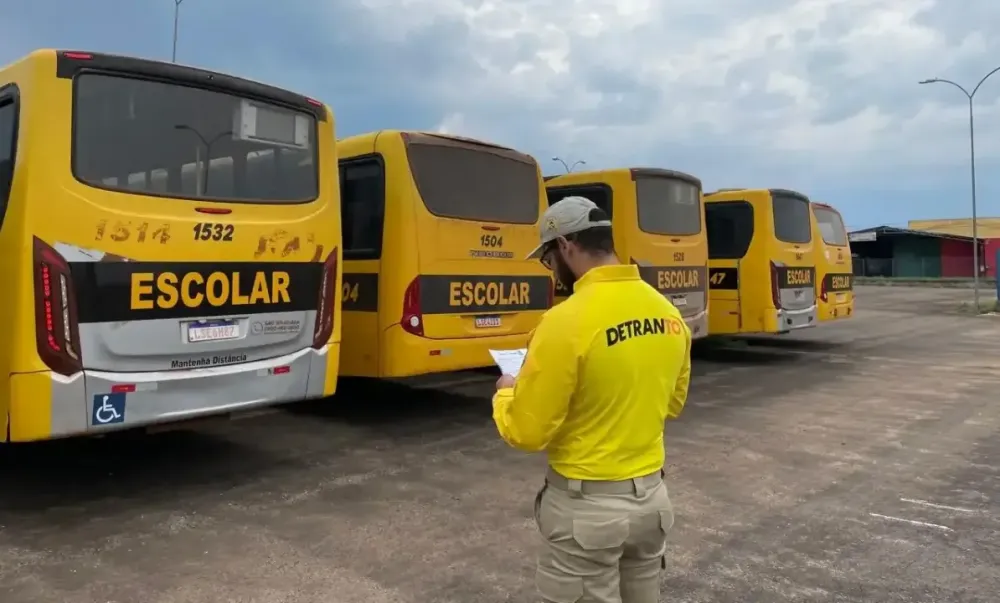 Detran/TO inicia trabalho de Inspeção dos transportes escolares do primeiro semestre de 2025
