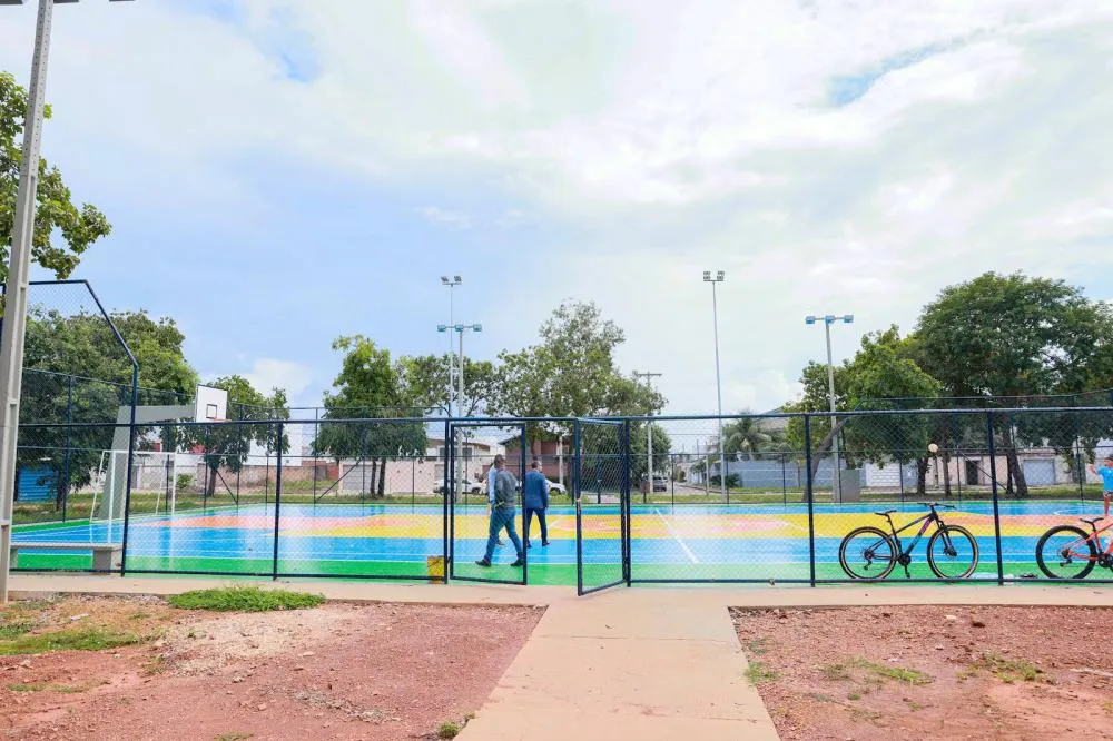 Palmas ganhará mais quatro opções de lazer com novas quadras poliesportivas