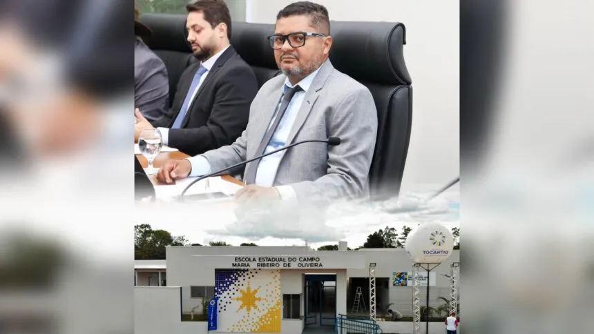 Vereador Balaio acompanha inauguração de escola estadual em Buritirana e reforça compromisso com a educação