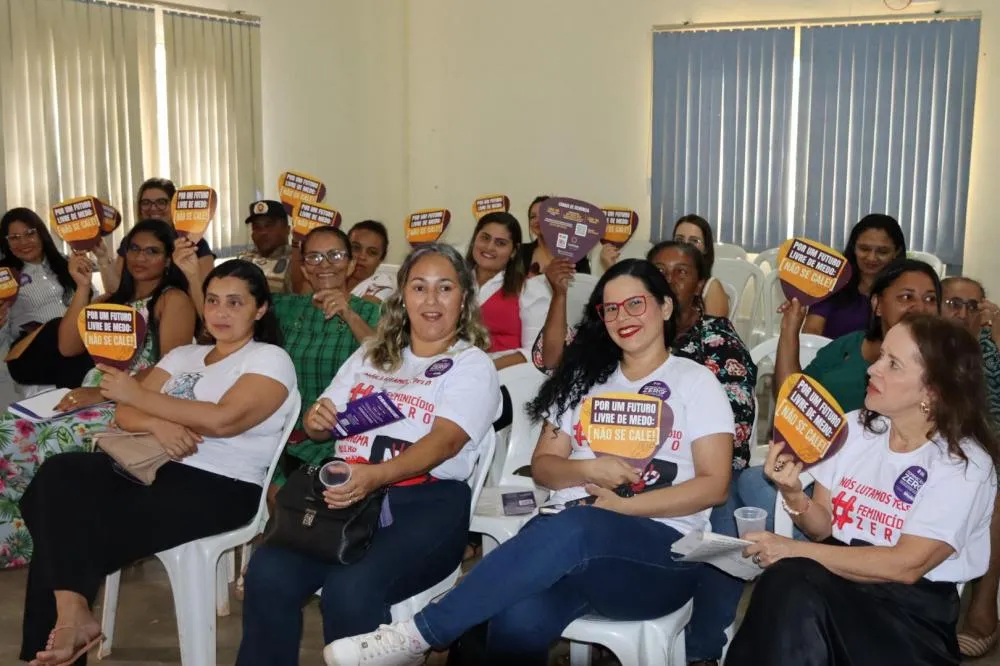 Palmeirante recebe mobilização contra violência de gênero e valorização da mulher