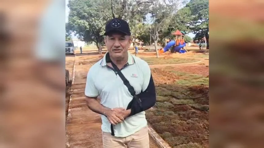 Vereador Márcio Reis acompanha serviços de zeladoria em Buritirana e agradece gestão municipal