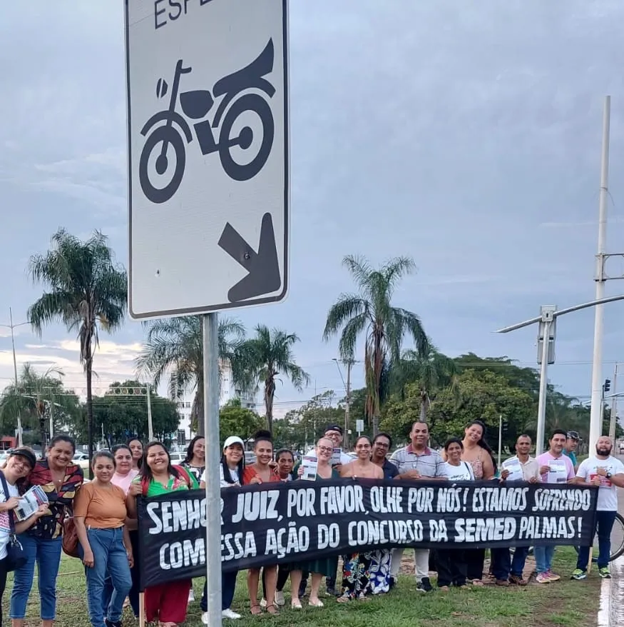 Aprovados no concurso da SEMED-Palmas definem mobilização para 6 de março