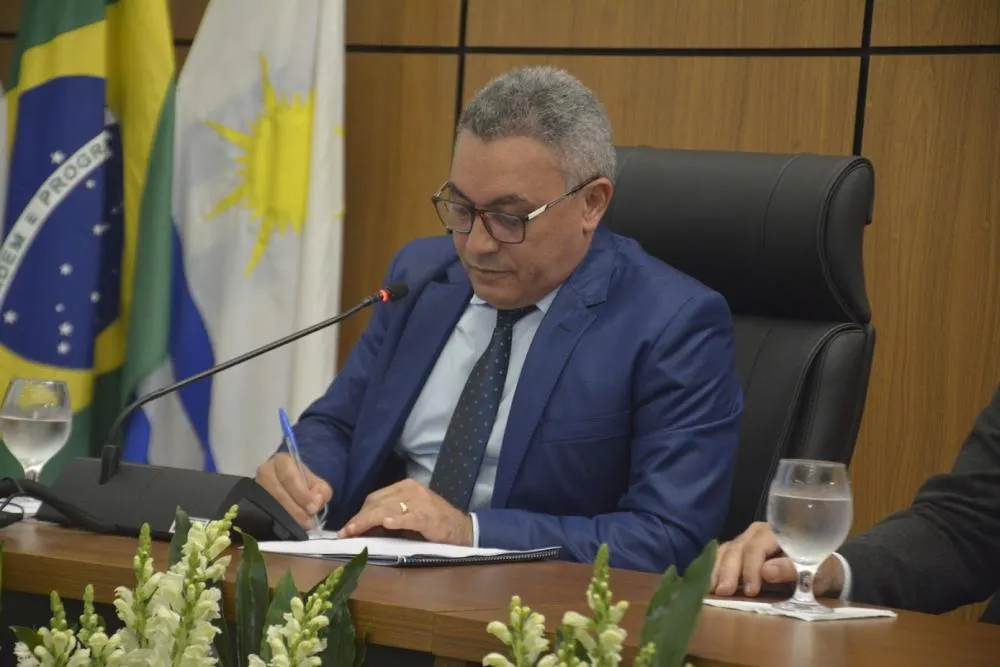 Marilon Barbosa, presidente da Câmara Municipal de Palmas. Foto: Fernando Lucas